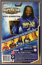 Kofi Kingston from WWE - Superstar Entrances manufactured by Mattel [Back]