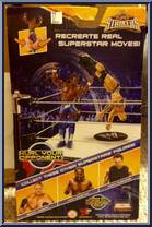 Kofi Kingston from WWE - Super Strikers manufactured by Mattel [Back]