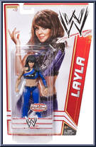 Layla from WWE - Series  15 manufactured by Mattel [Front]