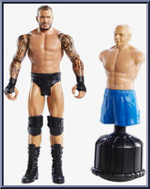 Randy Orton (Blue Dummy) from WWE - Wrekkin' manufactured by Mattel [Loose]