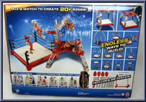 Ring Builder from WWE - Create a Superstar manufactured by Mattel [Back]