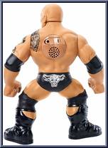 Rock from WWE - 3-Count Crushers manufactured by Mattel [Loose]