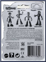 Rock from WWE - Flextreme! manufactured by Mattel [Back]
