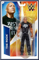 Rock from WWE - Series  54 manufactured by Mattel [Front]
