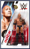 Rock from WWE - Series 141 manufactured by Mattel [Front]