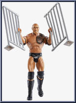 Rock (Guardrail) from WWE - Wrekkin' manufactured by Mattel [Loose]