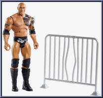 Rock (Guardrail) from WWE - Wrekkin' manufactured by Mattel [Loose]
