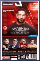 Roman Reigns from WWE - Series 129 manufactured by Mattel [Back]