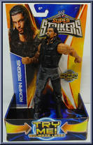 Roman Reigns from WWE - Super Strikers manufactured by Mattel [Front]