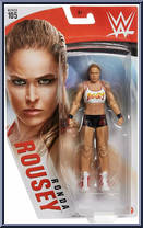 Ronda Rousey from WWE - Series 105 manufactured by Mattel [Front]