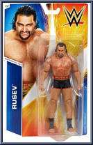 Rusev from WWE - Series  54 manufactured by Mattel [Front]