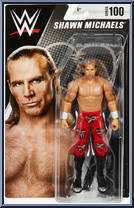 Shawn Michaels from WWE - Series 100 manufactured by Mattel [Front]