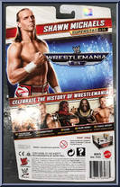 Shawn Michaels from WWE - Series  26 manufactured by Mattel [Back]