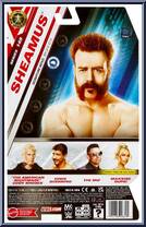 Sheamus from WWE - Series 149 manufactured by Mattel [Back]