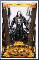 Sting from WWE - Defining Moments manufactured by Mattel [Front]