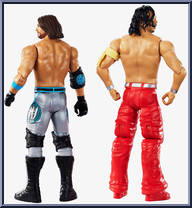 AJ Styles vs Shinsuke Nakamura from WWE - Wrestlemania 35 manufactured by Mattel [Loose]