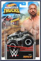 Triple H from WWE - Monster Trucks manufactured by Mattel [Front]