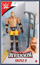 Triple H from WWE - Wrekkin' manufactured by Mattel [Front]