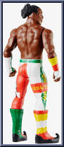 Xavier Woods from WWE - Series  94 manufactured by Mattel [Loose]