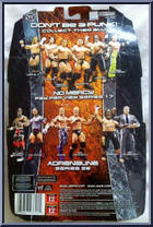 Rey Mysterio from WWE Pay Per View - Series 17 - No Mercy manufactured by Jakks Pacific [Back]