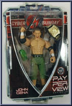 John Cena from WWE Pay Per View - Series 14 - Cyber Sunday manufactured by Jakks Pacific [Front]