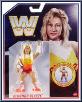 Alundra Blayze (Medusa) from WWE Retro Series - Series 16 manufactured by Mattel [Front]