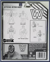 Vader from WWE Retro Series - Series 14 manufactured by Mattel [Back]