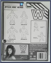 Wendi Richter from WWE Retro Series - Series 15 manufactured by Mattel [Back]