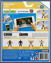 Zack Ryder from WWE Retro Series - Series  8 manufactured by Mattel [Back]