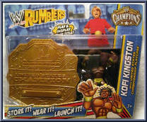 Kofi Kingston (with United States Championship Playcase) Action Figure