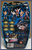 Booker T from WWE Ruthless Aggression - Series 11 manufactured by Jakks Pacific [Back]