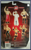 Triple H from WWE Ruthless Aggression - Series 42 manufactured by Jakks Pacific [Back]