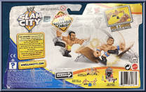 CM Punk vs. The Miz from WWE Slam City - 2-Packs manufactured by Mattel [Back]