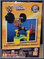 Big E from WWE Stack Down - Basic Series manufactured by Bridge Direct [Back]
