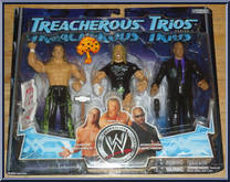 Shawn Michaels / Triple H / Jonathan Coachman from WWE Treacherous Trios - Series  5 manufactured by Jakks Pacific [Front]