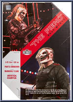Bray Wyatt "The Fiend" from WWE Ultimate Edition - Series 12 manufactured by Mattel [Back]