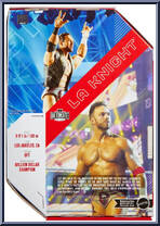 LA Knight from WWE Ultimate Edition - Series 23 manufactured by Mattel [Back]
