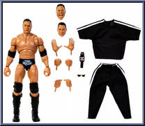 Rock from WWE Ultimate Edition - Exclusives manufactured by Mattel [Loose]