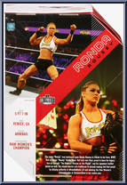 Ronda Rousey from WWE Ultimate Edition - Series  1 manufactured by Mattel [Back]