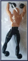 Bret Hart from WWE Wall Walkers - Legends manufactured by Forever Clever [Loose]