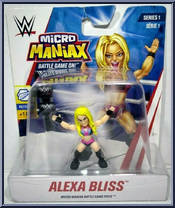 Alexa Bliss from WWE - Micro Maniax manufactured by Wicked Cool Toys [Front]
