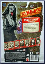 Undertaker from WWE Zombies - Series  1 manufactured by Mattel [Back]