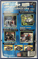 Triple H from WWF Backlash - Series 3 - Super Stars manufactured by Jakks Pacific [Back]