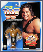 Fatu of the Head Shrinkers from WWF - Series 10 manufactured by Hasbro [Front]