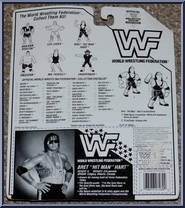 Bret Hart (Pink Shirt) from WWF - Series  8 manufactured by Hasbro [Back]