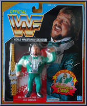 Million Dollar Man (Green Tux) from WWF - Series  2 manufactured by Hasbro [Front]