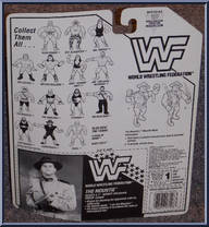 Mountie from WWF - Series  5 manufactured by Hasbro [Back]