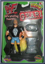Steve Austin from WWF - Gear! manufactured by Just Toys [Front]