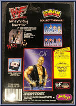 Stone Cold Steve Austin from WWF - Series 11 manufactured by Just Toys [Back]