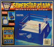 Super Slam! Wrestling Ring (Michaels vs Austin) from WWF - Rings manufactured by Just Toys [Back]